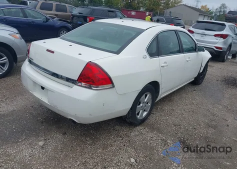 2008 Chevrolet Impala Police из США, поврежденный, VIN 2G1WS553881349971
